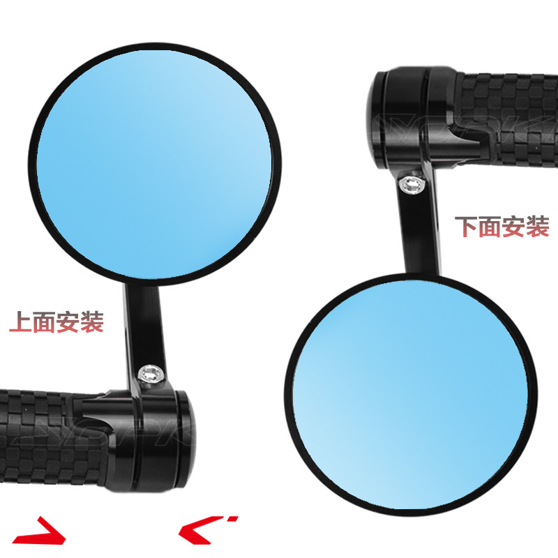 适用春风700CLX 改装复古后视镜手把镜70M0CL-X车把倒车镜配件