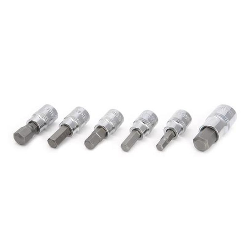 13Pcs/setg Metric Allen Hex Ratchet Wrench 1/4&p;quot; 3/