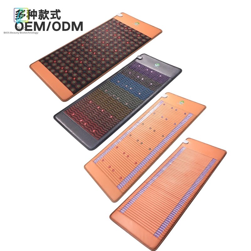 PEMF床垫紫水晶床垫光子能量床远红外加O热床垫水晶石床垫爆款