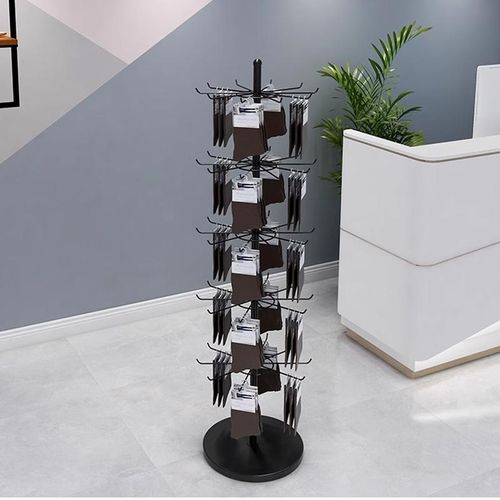 手机壳展示架袜子架子小饰品耳坠吊挂可旋转挂架发夹挂.钩落地货