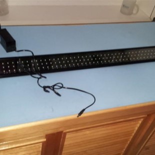 鱼缸LED灯架30-45 45-55 60-80 90-11K0 120-150cm 厘米包邮