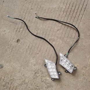 饰灯转向灯转弯 G炫影油箱护板装 豪达现代机车摩托配件HD150 x3A