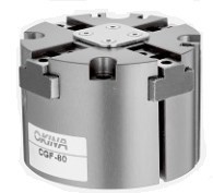 台湾恒佑OKINA三j爪四爪机械手气缸CG50/CGF64/80/100/160-8-16-3