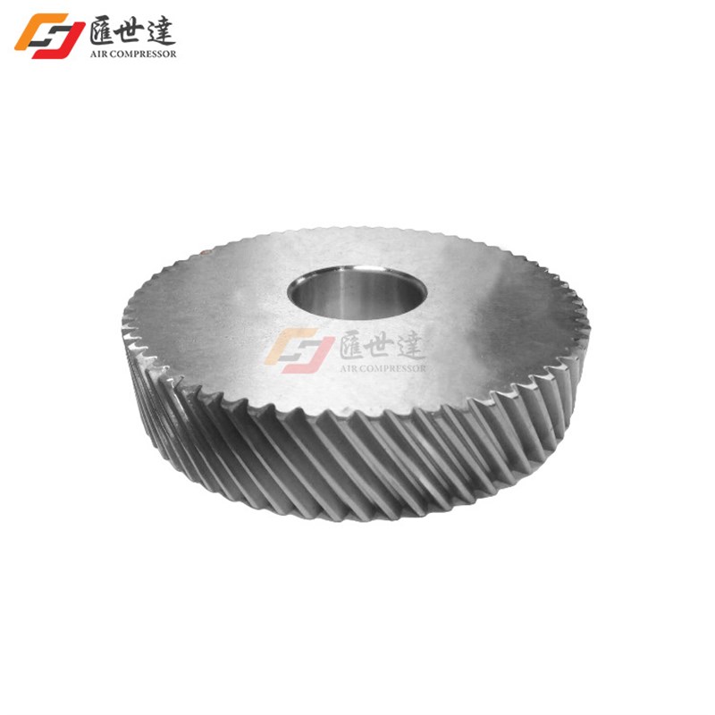 空压机齿轮机头传动齿轮轴英格索兰寿力螺杆V式空压机配件