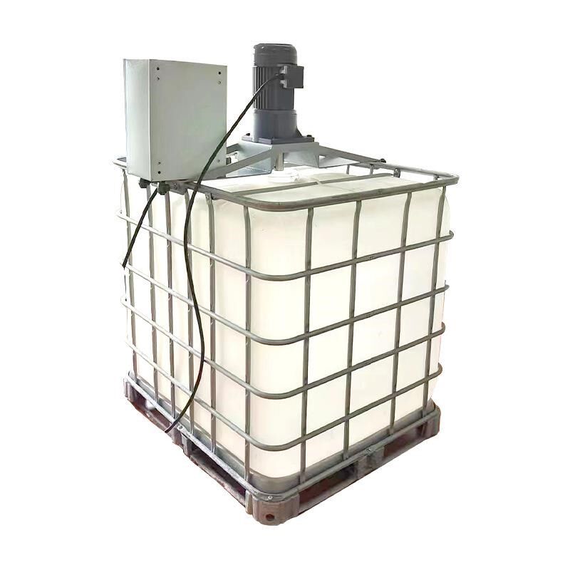 吨桶电动搅拌器横板式IBC吨桶搅拌机油漆O涂料工业化工搅料机