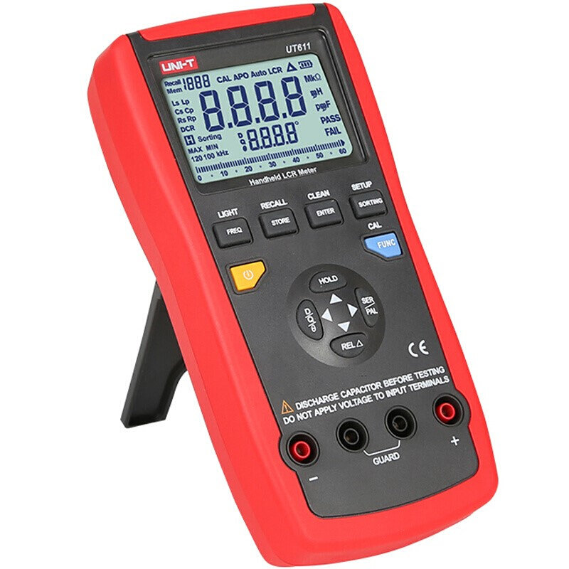 优利德工具手持式lcr数字电桥ut611 ut612