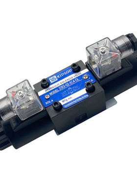 油研型液压电磁双向换向阀单头阀DSGv-02-系列3C2 3C6AC220V DC24