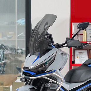 适用于升仕368G风挡改装挡风z加高368G仿XADV风挡前挡雨板