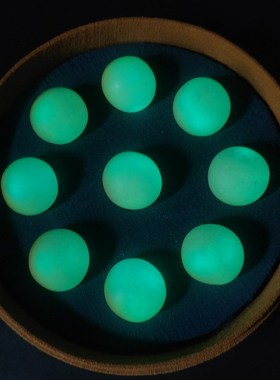 古玩杂项旧藏仿古怀旧工s艺打造送礼佳品夜光球搭配漆器实木盒