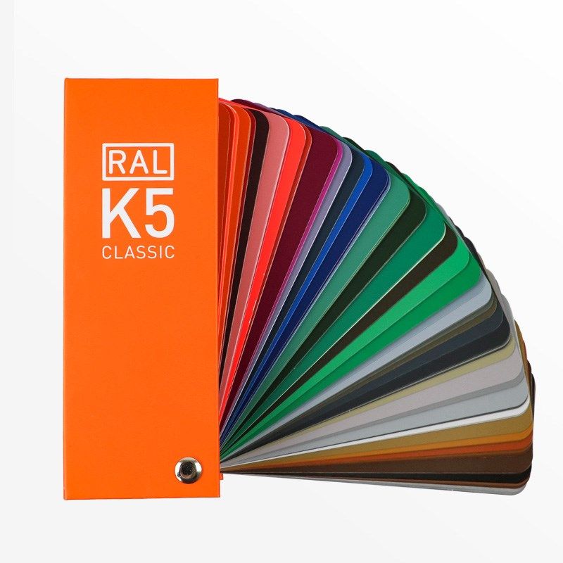 RAL劳尔d国际标准K5色卡哑光油漆涂料215色五金喷塑欧标