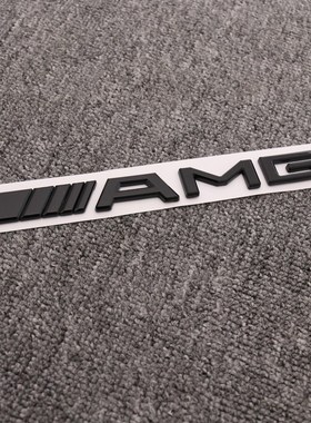 BenzGLS63 GLS550 GLSy320 4MCTIC 改装字母贴数字尾标车标黑武士