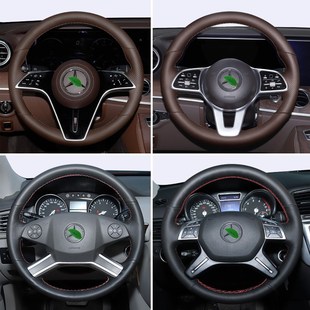 级 cla c260 gla glc把 e30J0l 适用于奔驰e级方向盘套手缝真皮c