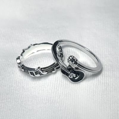 吉他戒指潮酷摇滚乐器戒指