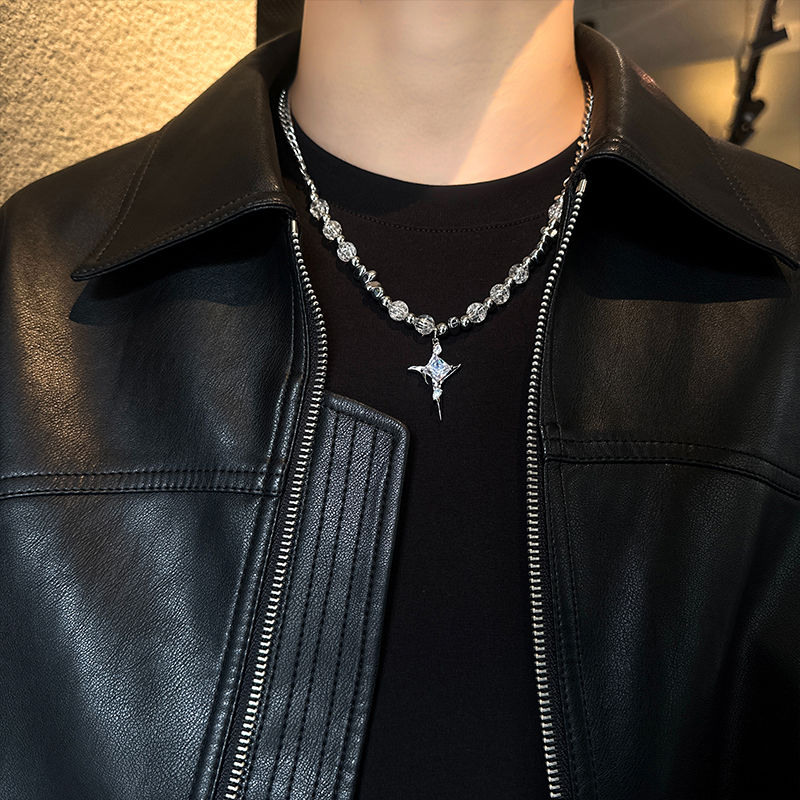 装饰项链男轻奢高级感不掉色男生