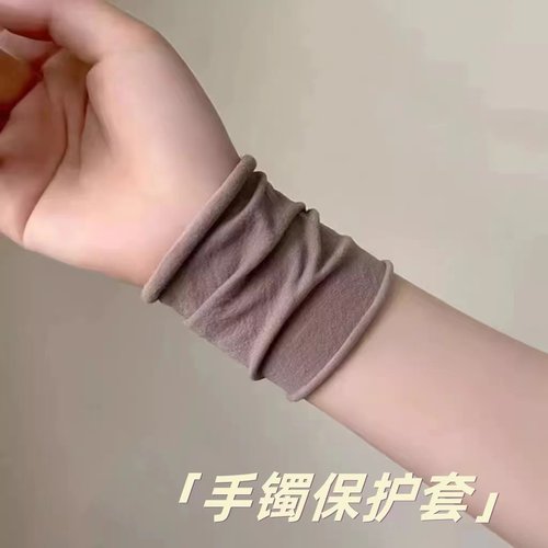 黄金手镯保护套防磕护手腕古法