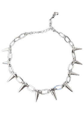 ins欧美男生铆钉项链颈链