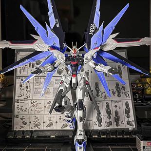 万代适用高达模型强袭自由机动战士MG独角兽白雪姬拼装机甲手办积