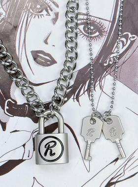 情侣项链其他家钛钢通用朋克