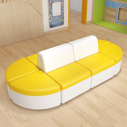 幼儿园早教中心培训机q构儿童绘画室活动室游乐场双面靠背沙发组