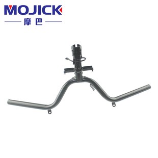 踏板车配件适用铃木红宝qUM125T C车把管手把管方向柱龙头把