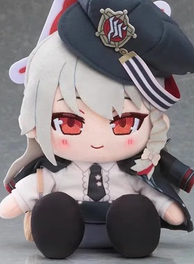 【来吃谷】预售 购Gsc蓝色Azure档案网格海娜学院Q版填充娃娃