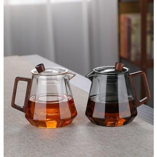 玻璃茶壶耐高温茶水分离泡茶壶单壶家用电陶炉加热煮茶器茶具套装
