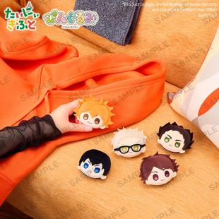 毛绒徽章胸针 排球少年 大头Q版 周边 M0718 预售 Bushiroad