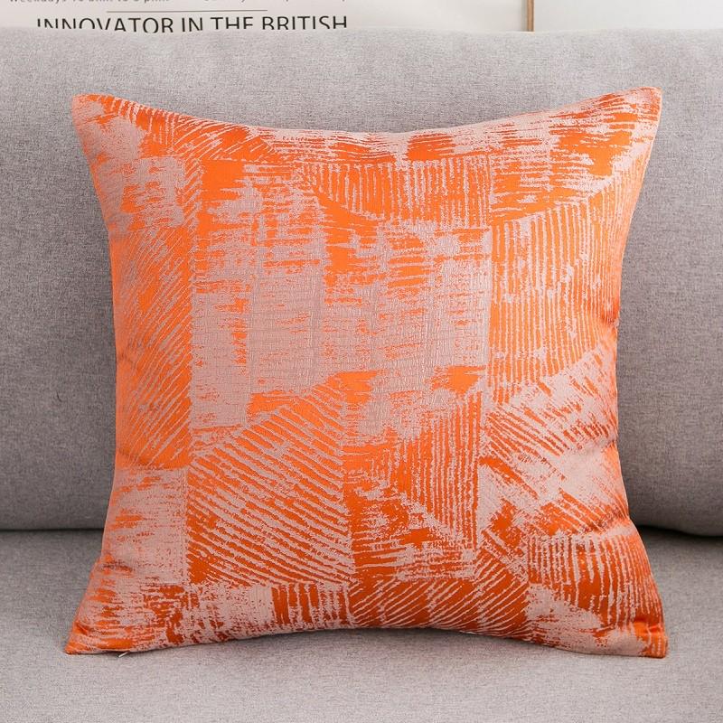 6b76沙发抱枕套2023新款长方形厚套子55x55cQm靠垫款不含芯看电视