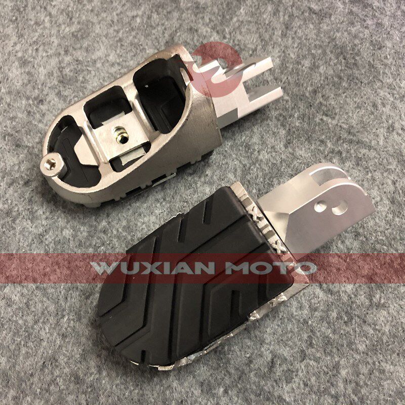 适用于铃木SV650/DL250/DL650/1000改装配R件加大宽搁脚蹬板前脚