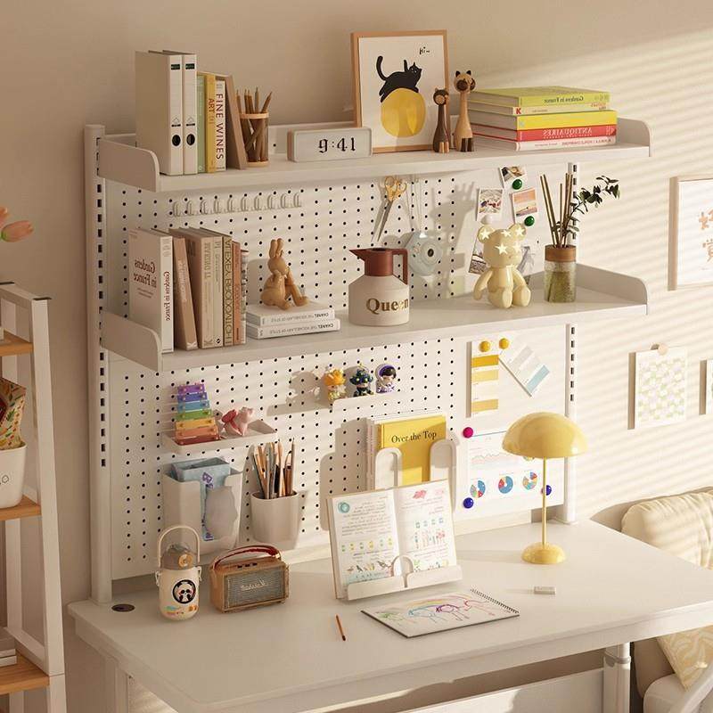 桌面书架洞洞板置物架客厅学习书桌收纳架家用夹式铁艺桌上展示架,畜牧/养殖物资,畜牧/养殖器械,淘宝优惠券,粉丝福利购,淘宝优惠卷