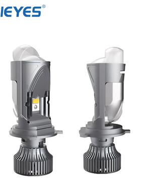 M01K双透镜LED透镜大灯H4双远光H4大灯AC/DC9-80V汽车卡车通用
