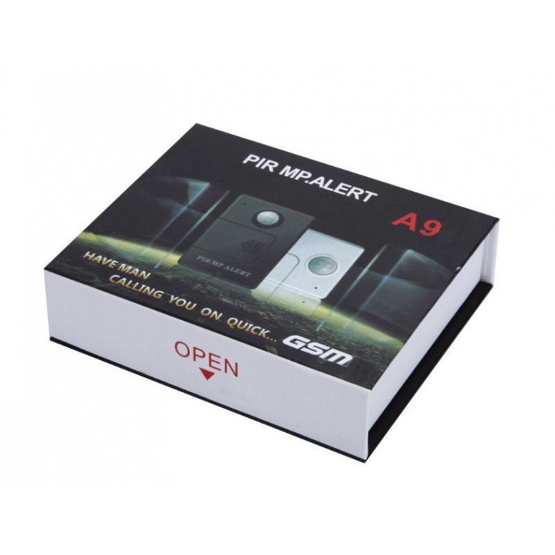 红外人体感应电话自动回拨迷你型GSM家用防盗定位报警器APP