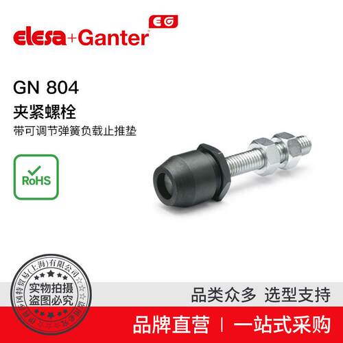 ElesaGanter伊莉莎冈特GN804夹紧螺栓