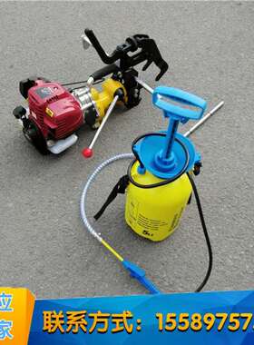 内燃钢轨钻孔机便携式NGZ-31铁路轨道钻孔机钢轨空心钻