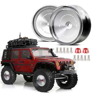1.9英寸复古大帝轮毂仿真攀爬车锁胎轮毂SCX10TRX-4通用轮毂