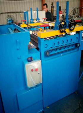 校平机HL0.5-1.0*1250不锈钢冷板镀锌板卷板开平机自动传送码垛机