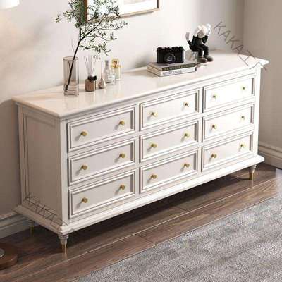 LCP2实木斗柜美式床尾抽屉柜卧室收纳柜现代客置物储物柜斗橱