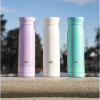 Utillife保温杯带茶漏茶杯男女茶水分离杯不锈钢泡茶杯子420ml