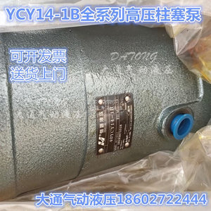 10YCY 25YCY 40/63/80/160CY14-1B自动变量轴向柱塞泵恒源液压