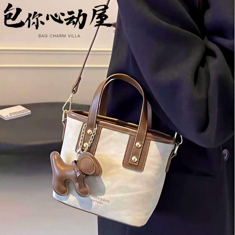 高级感超火小包包女式2026新款秋冬爆款手提包小众轻奢斜挎水桶包,箱包皮具/热销女包/男包,水桶包,淘宝优惠券,粉丝福利购,淘宝优惠卷