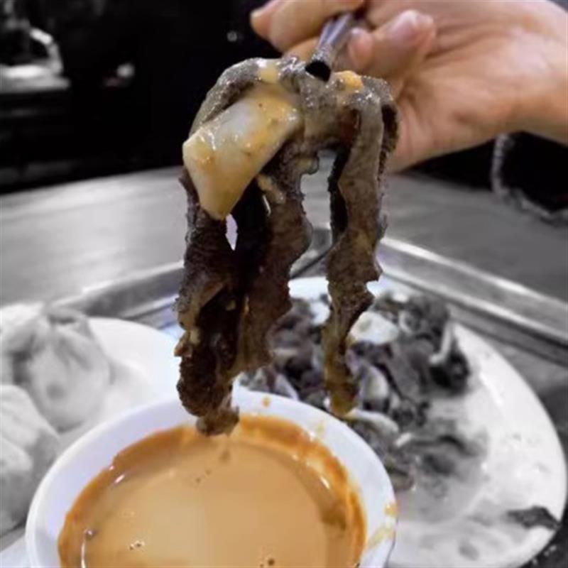 北京老字号鼓楼姚记炒肝店 爆肚 牛肚羊肚含酱料加热即食熟食