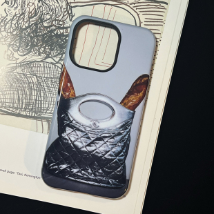 正经萍果iphone15pro手机壳香奈儿法棍ins性冷淡小众高级艺术原创13适用12菲林磨砂亮面韩国二合一苹果16pro