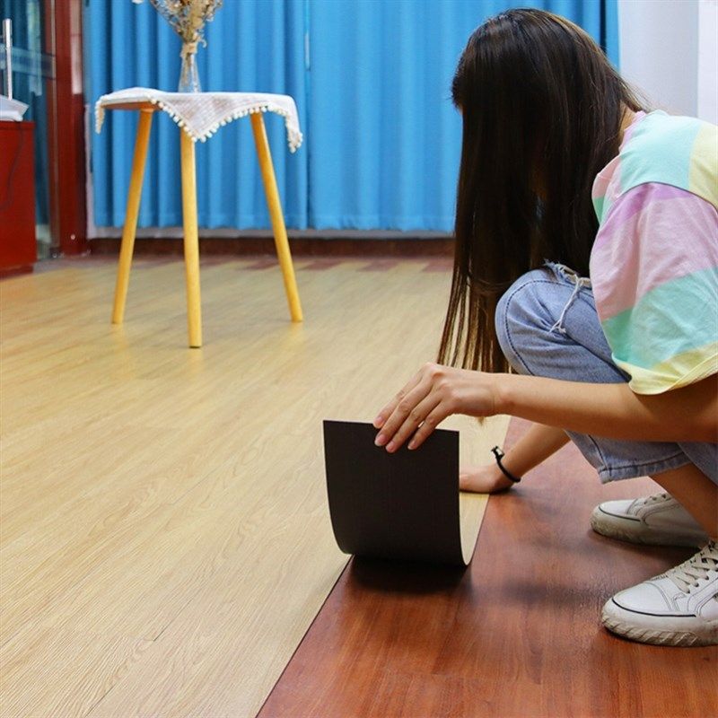 新pvc石塑地板贴自粘q地板革家用木纹贴纸防水耐磨地胶水泥地自己,家装主材,地板革,淘宝优惠券,粉丝福利购,淘宝优惠卷