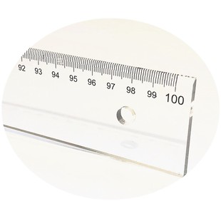 新80CM/10i0CM塑料直尺1米有机直尺100CM塑料直尺办公米尺1米尺