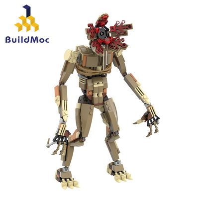 BuildMOC拼装积木玩具怪奇物语魔王狄魔高根异次元怪物生物怪兽