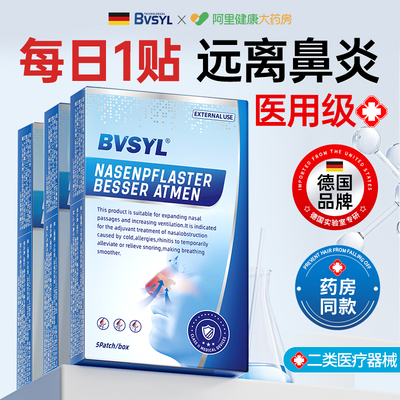 【药监认证】德国医用鼻炎贴NO.I