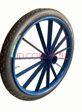 新品厂家康馨雅工k地手推车轮胎2621/2劳动车实心轮子板车斗车