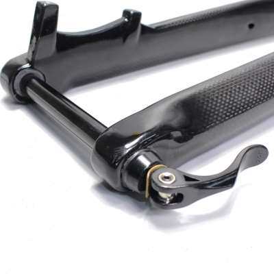 极速202d3全碳纤维自行车硬叉碟煞2627529寸登山车筒轴锥管桶轴前