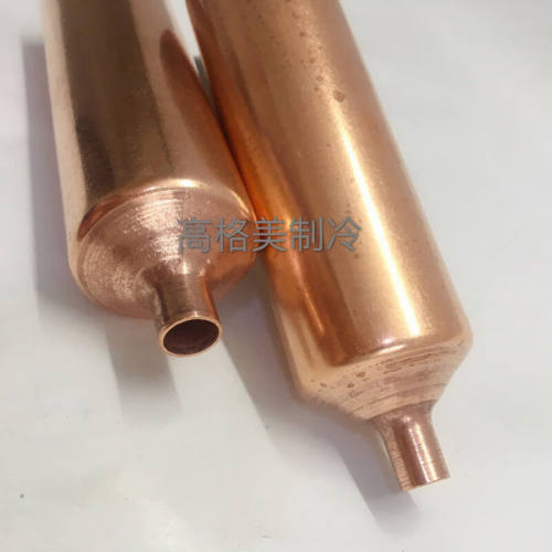 新品新品新优g质紫铜铜管制冷机组配件消音器消音器静焊接3分4分3
