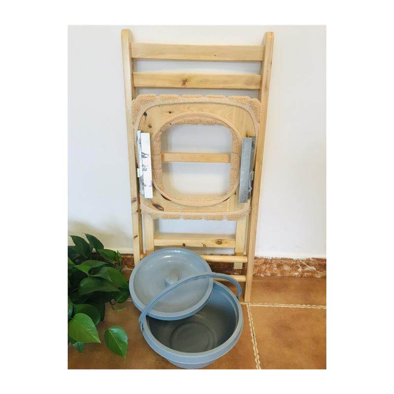 新品折叠实木坐便椅老人孕妇坐便器厕所凳病人Q大便座椅木质坐便